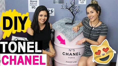 barril da chanel|DIY Tonel/Barril da Chanel Rosa para decorar o quarto .